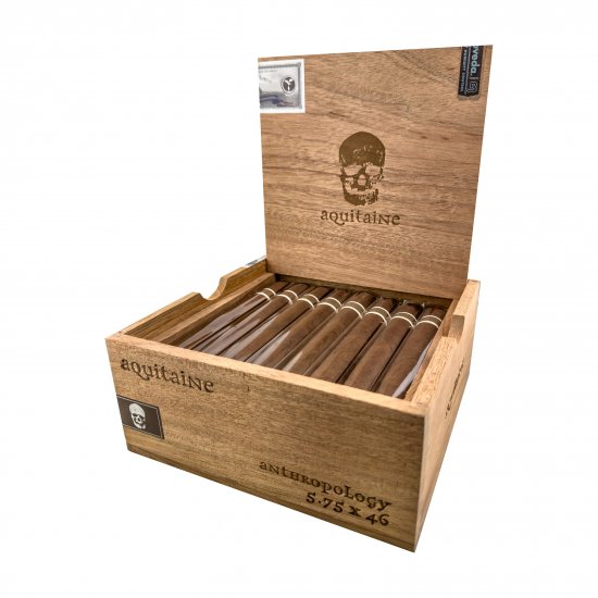 Aquitaine Anthropology Gran Corona Cigar - Box - Click Image to Close