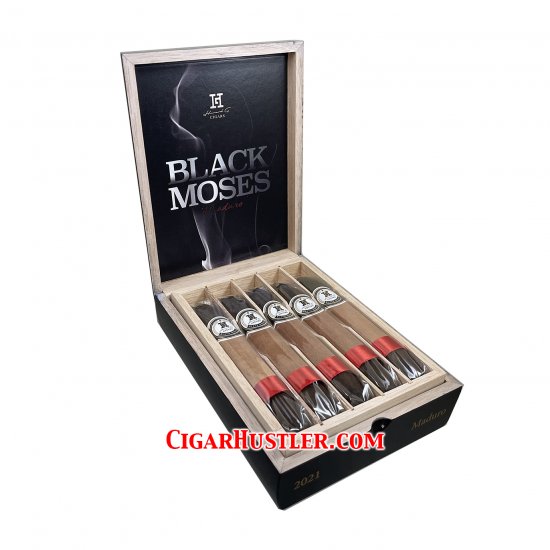 Black Moses Maduro Perfecto Cigar - Box - Click Image to Close
