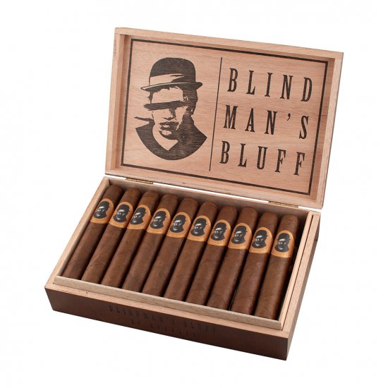 Caldwell Blind Man's Bluff Habano Robusto Cigar - Box - Click Image to Close