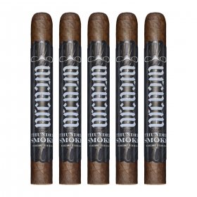 CAO Arcana Thunder Smoke Toro Grande Cigar - 5 Pack