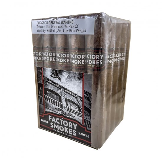 Factory Smokes Maduro Toro Cigar - Bundle - Click Image to Close