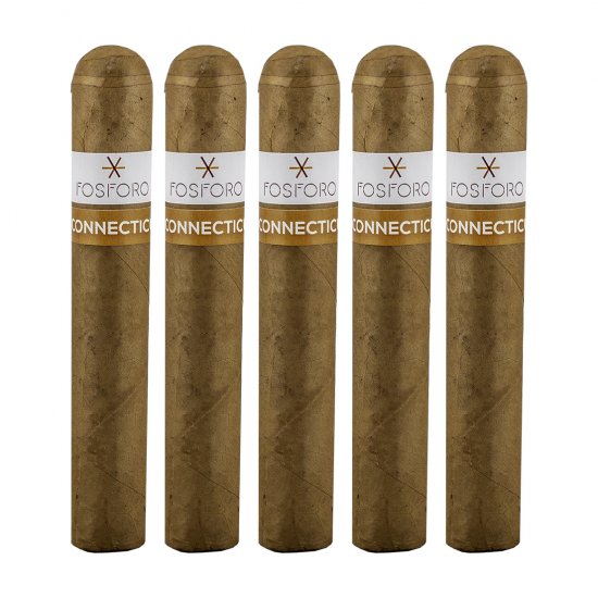 Fosforo Connecticut Robusto Cigar - 5 Pack - Click Image to Close