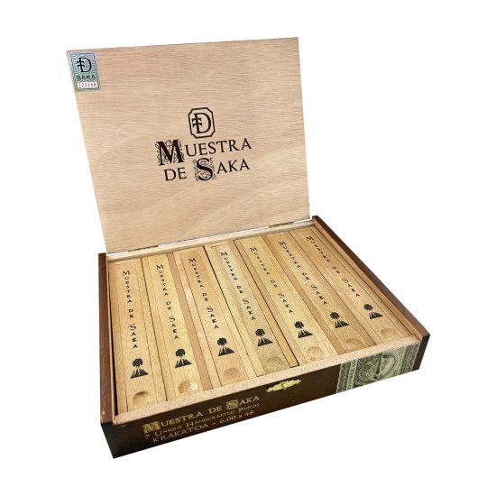Muestra de Saka Krakatoa Cigar - Box - Click Image to Close