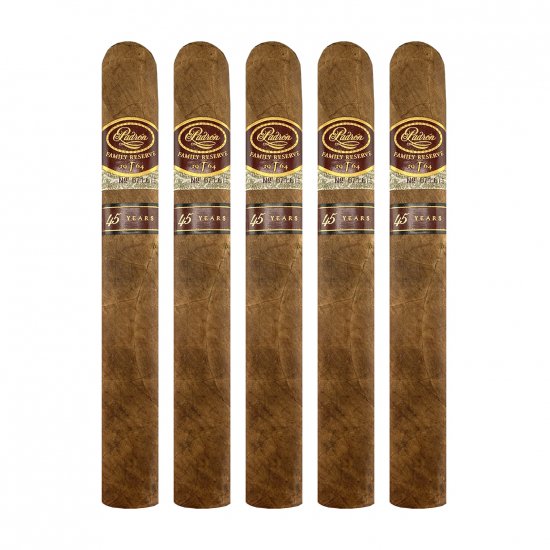Padron Family Reserve No. 45 Natural Toro Cigar - 5 Pack - Click Image to Close
