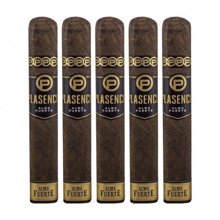 Plasencia Alma Fuerte Robustus I Robusto Cigar - 5 Pack