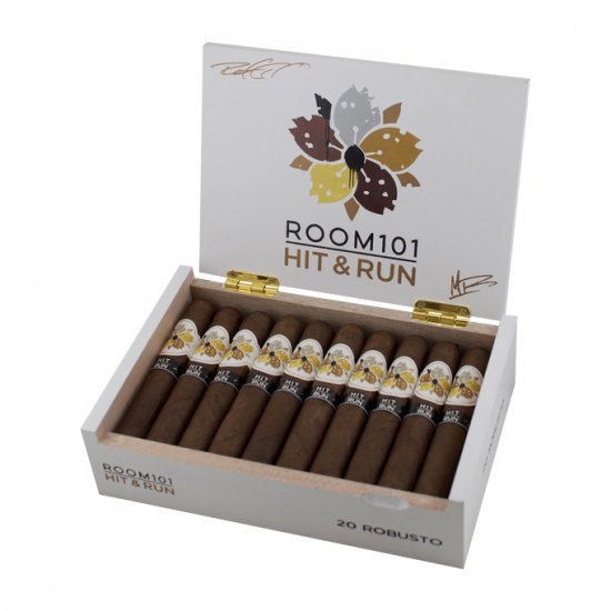 Room 101 Hit & Run Robusto Cigar - Box - Click Image to Close