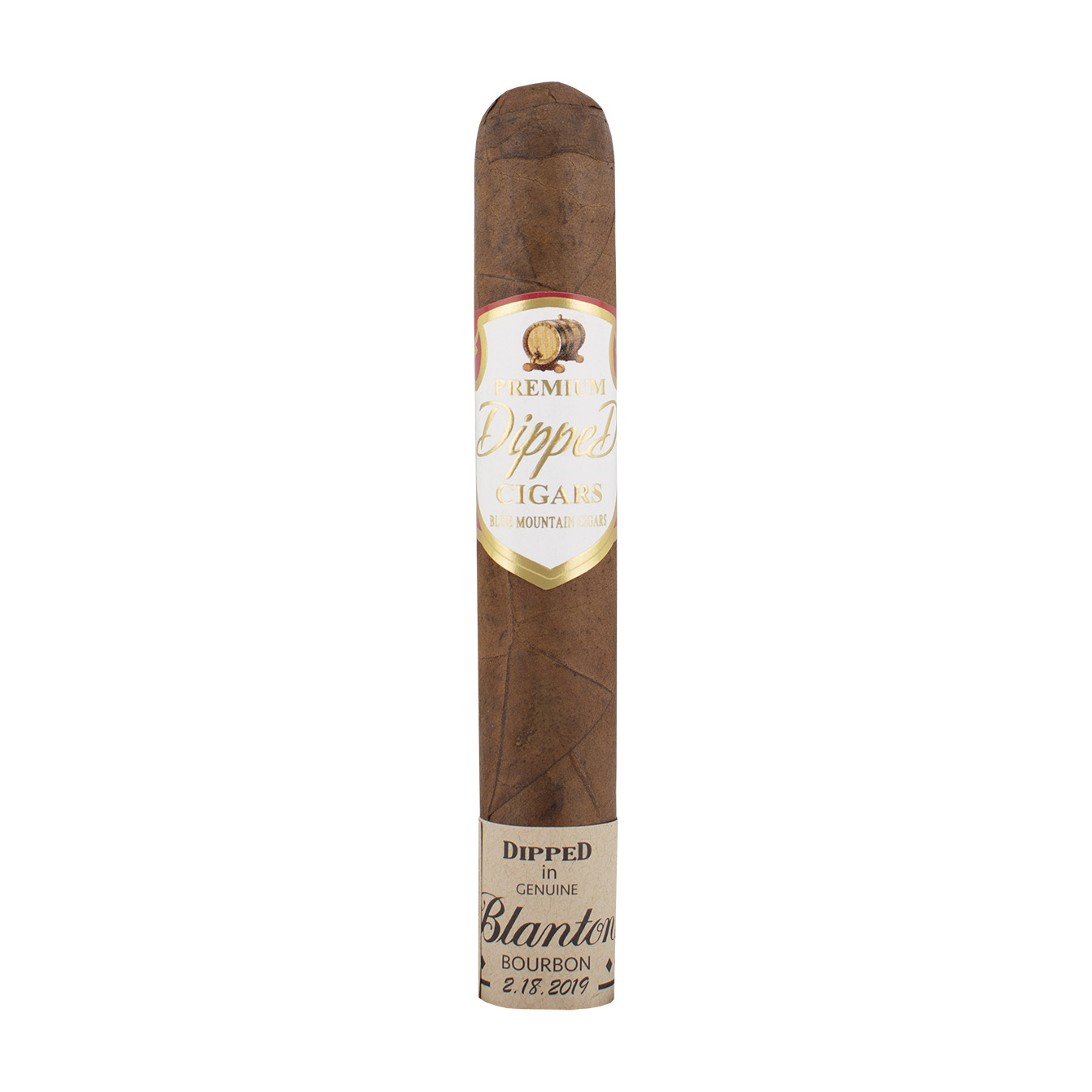 Blue Mountain Genuine Blanton's Bourbon Robusto Cigar - Single