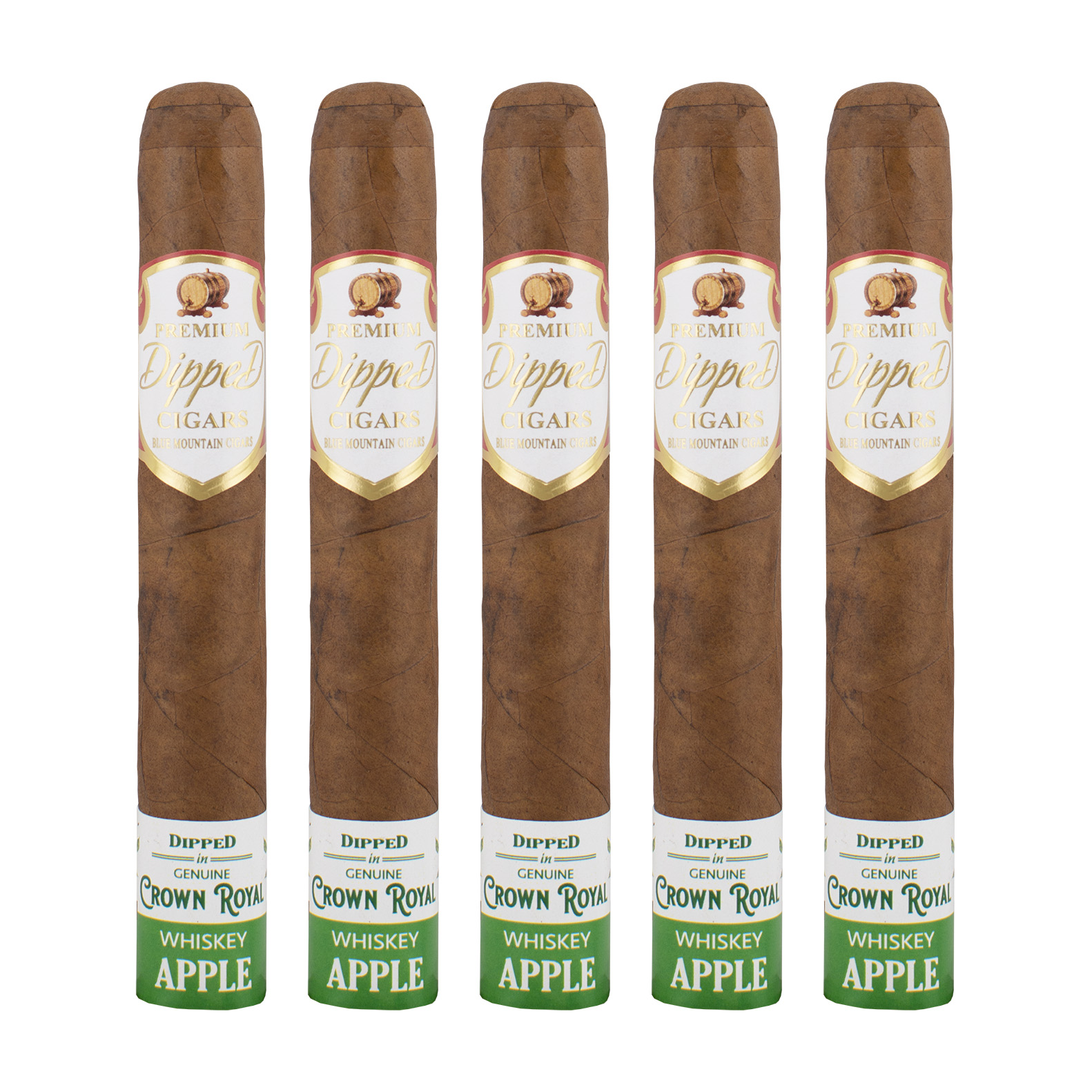 Blue Mountain Genuine CR Whiskey Apple Toro Cigar - 5 Pack