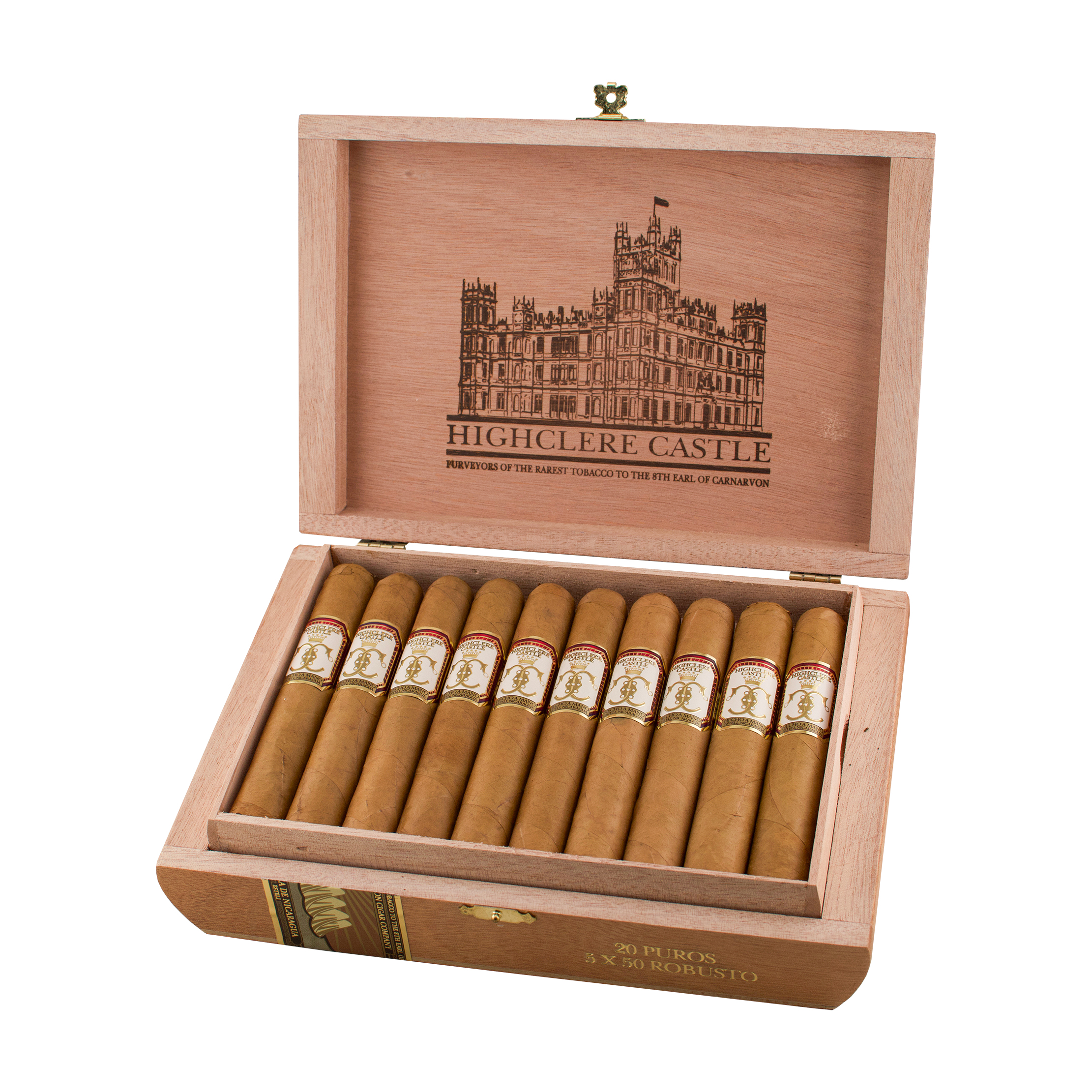 Highclere Castle Robusto Cigar - Box