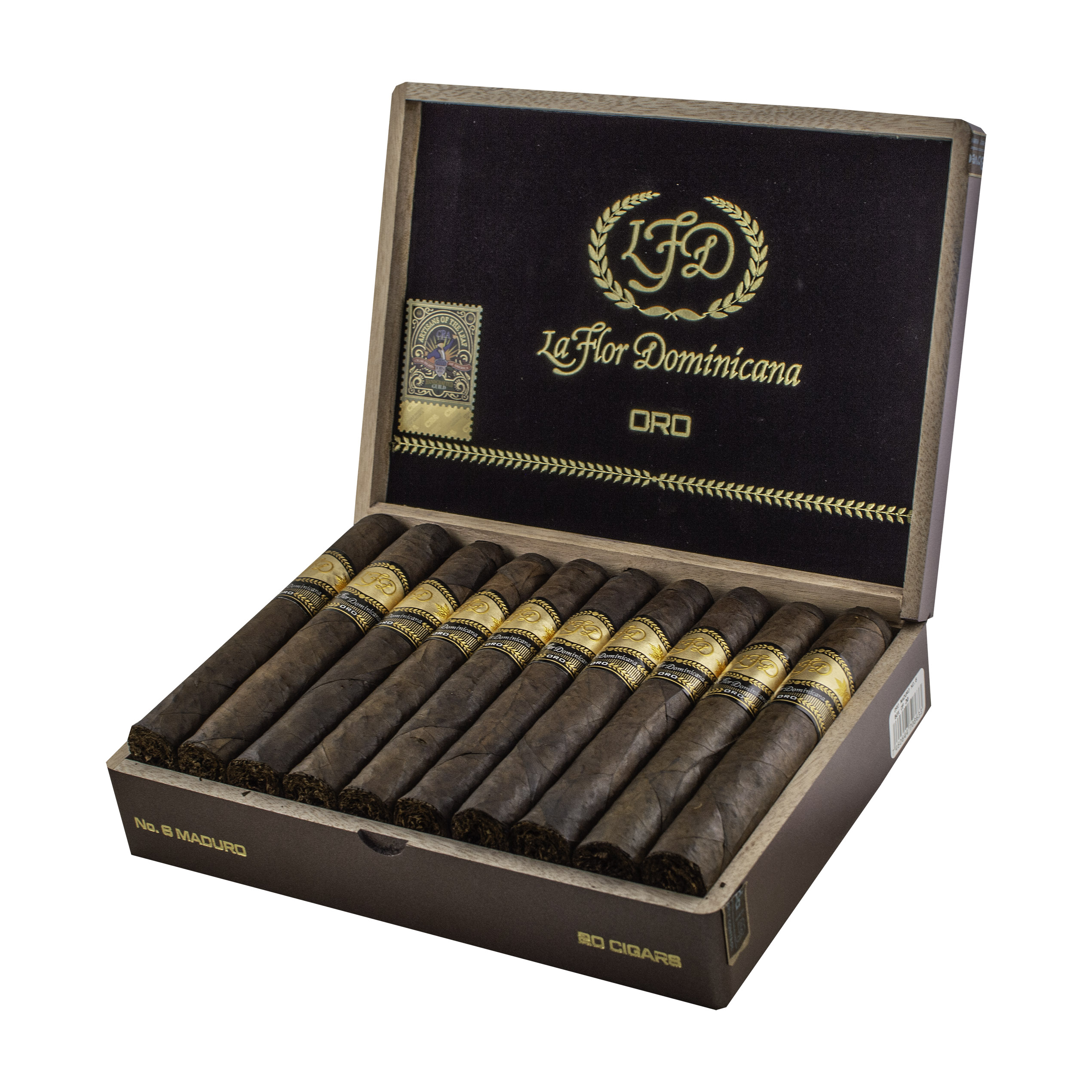 LFD Oro Maduro No. 6 Cigar - Box