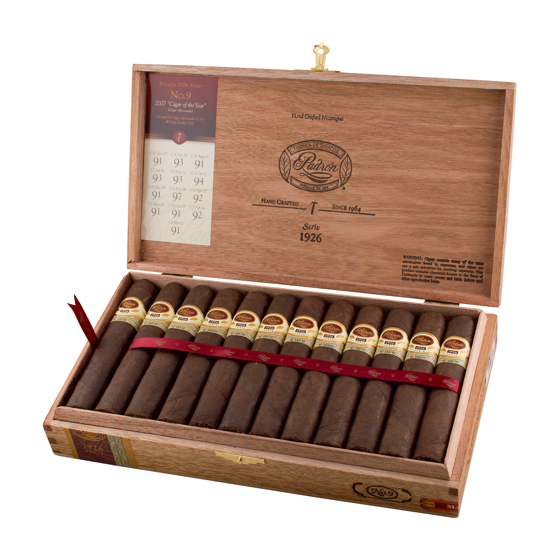 Padron 1926 No. 9 Maduro Robusto Gordo Cigar - Box