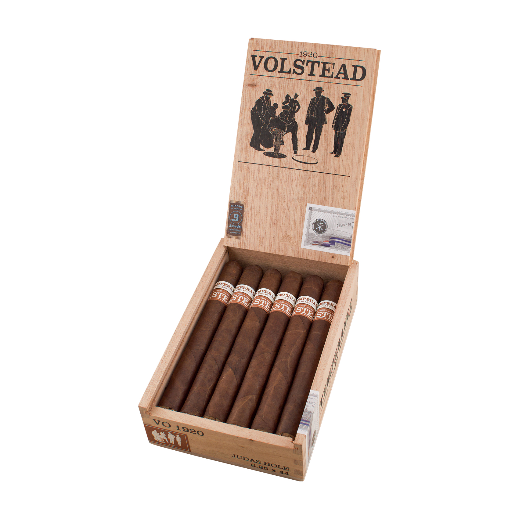 Intemperance Volstead Judas Hole Cigar - Box