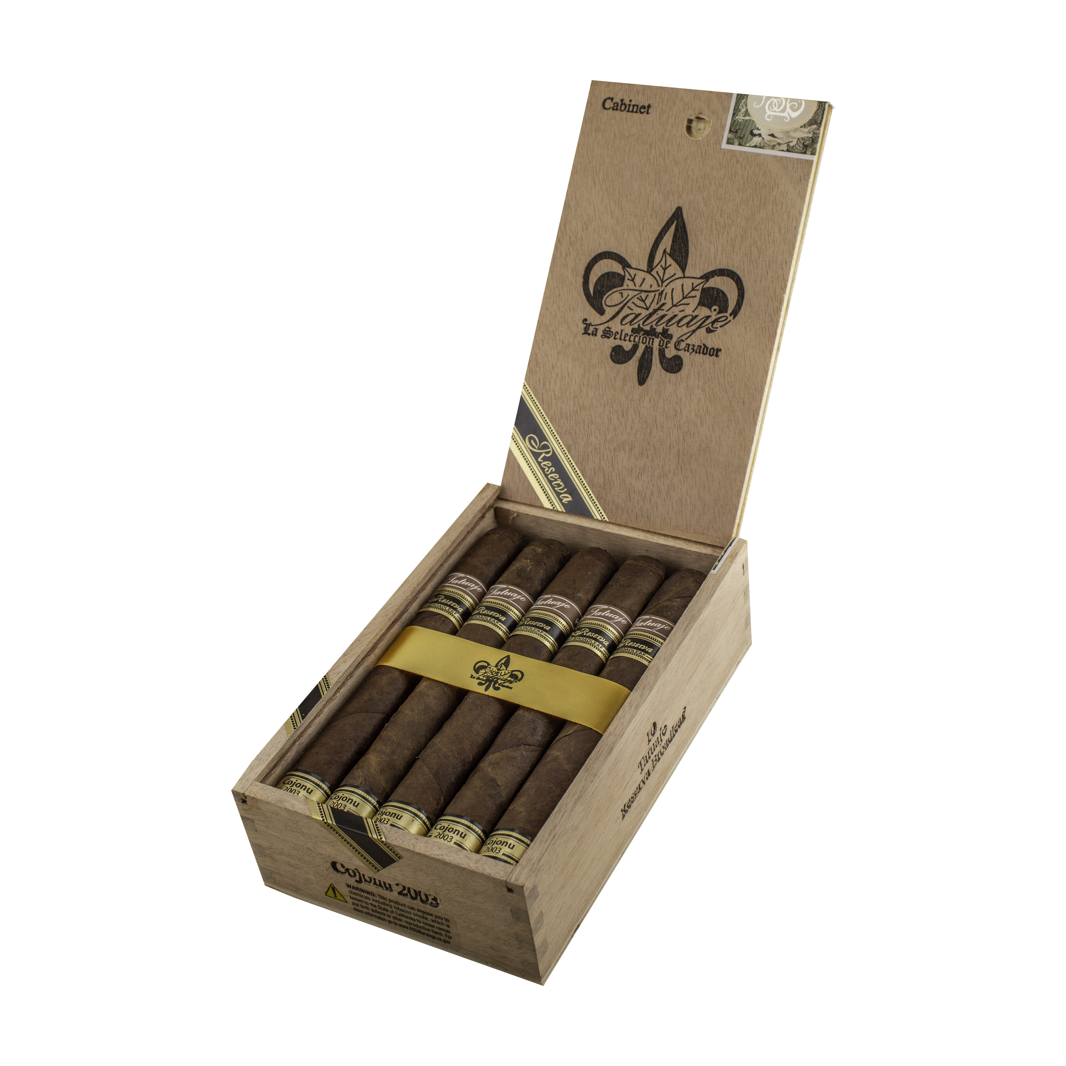 Tatuaje Cojonu Broadleaf 2003 6 1/2 x 52 Cigar - Box