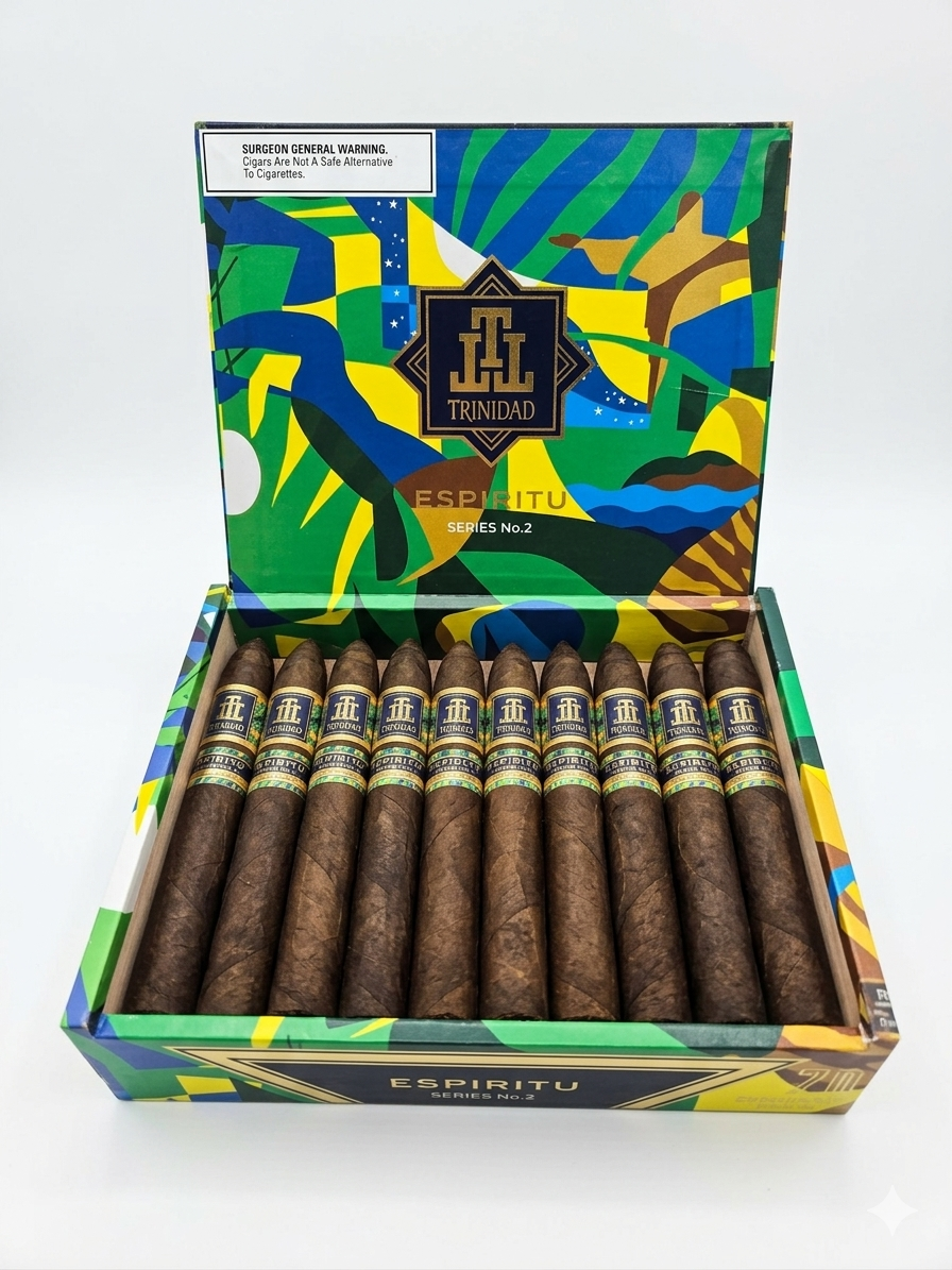 Trinidad Espiritu Series 2 Belicoso Cigar - Box Trinidad Espiritu Series 2 Belicoso Cigar - Box