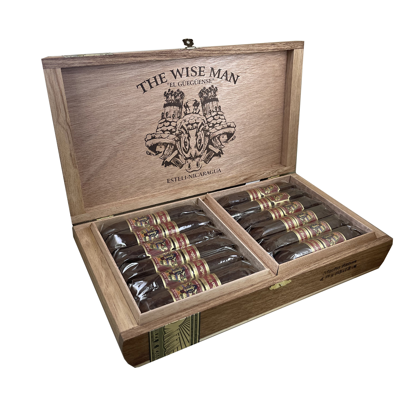 The Wiseman "El Gueguense" Maduro Macho Raton Cigar - Box