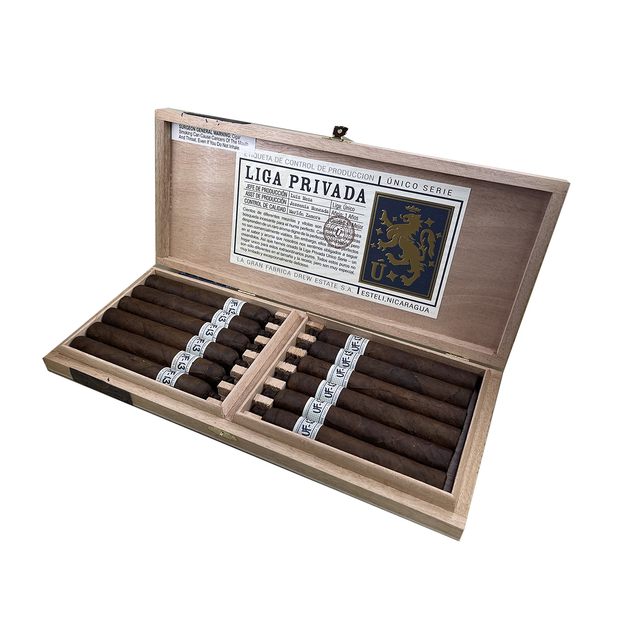 Liga Privada UF-13 Dark Cigar - Box