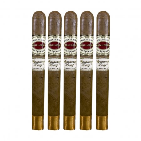 Aganorsa Leaf Casa Fernandez Connecticut Churchill Cigar - 5 Pack