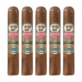 Aganorsa Leaf Habano Gran Robusto Cigar - 5 Pack