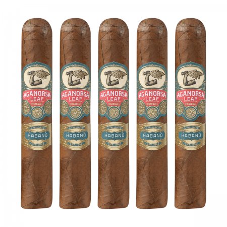 Aganorsa Leaf La Validacion Habano Gran Robusto Cigar - 5 Pack