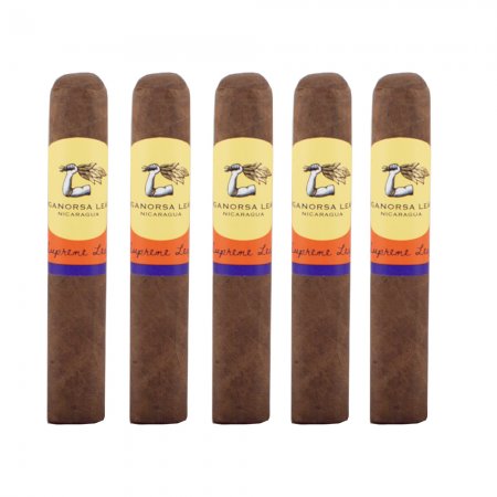 Aganorsa Supreme Leaf Rothchild Cigar - 5 Pack