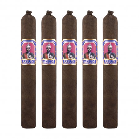 Foundation Aksum Maduro Corona Gorda Cigar - 5 Pack