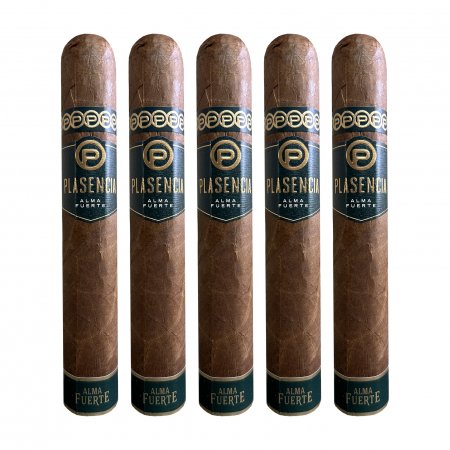 Plasencia Alma Fuerte Sixto I Hexagon Natural Cigar - 5 Pack