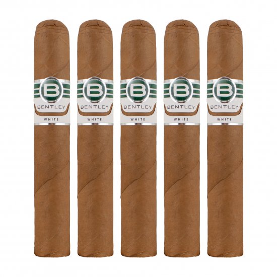 Bentley White Robusto Cigar - 5 Pack