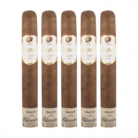 Blue Mountain Genuine Blanton's Bourbon Toro Cigar - 5 Pack