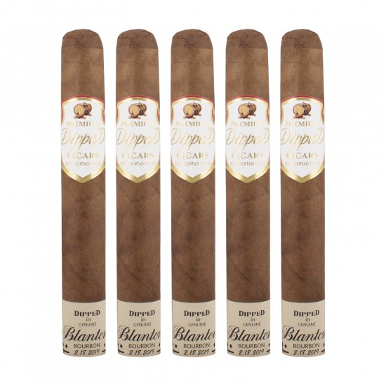 Blue Mountain Genuine Blanton\'s Bourbon Toro Cigar - 5 Pack