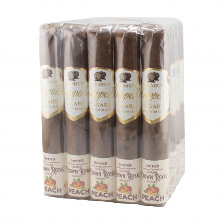 Blue Mountain Genuine CR Whiskey Peach Robusto Cigar - Bundle