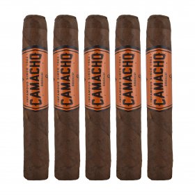 Camacho Broadleaf Robusto Cigar - 5 Pack