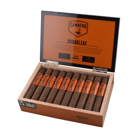 Camacho Broadleaf Robusto Cigar - Box