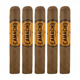 Camacho Connecticut Robusto Cigar - 5 Pack