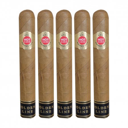 HVC Hot Cake Golden Line Gran Canon CT Cigar - 5 pack