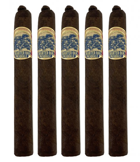 Charter Oak Especiales Pasquale CT Broadleaf Cigar - 5 Pack