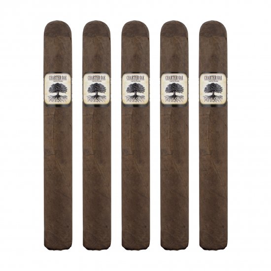 Charter Oak Broadleaf Toro Cigar - 5 Pack