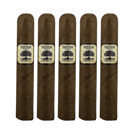 Charter Oak Habano Rothschild Cigar - 5 Pack