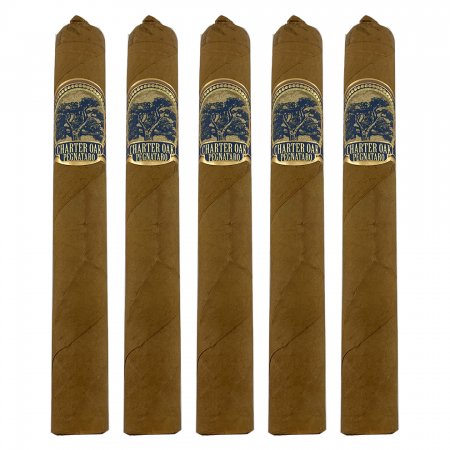 Charter Oak Especiales Pegnataro CT Shade Cigar - 5 Pack