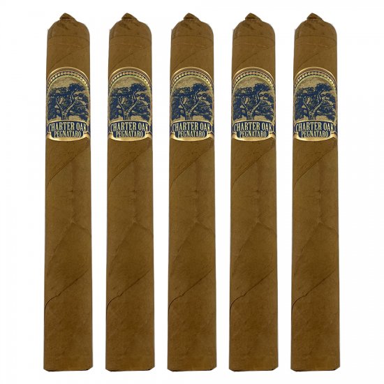 Charter Oak Especiales Pegnataro CT Shade Cigar - 5 Pack