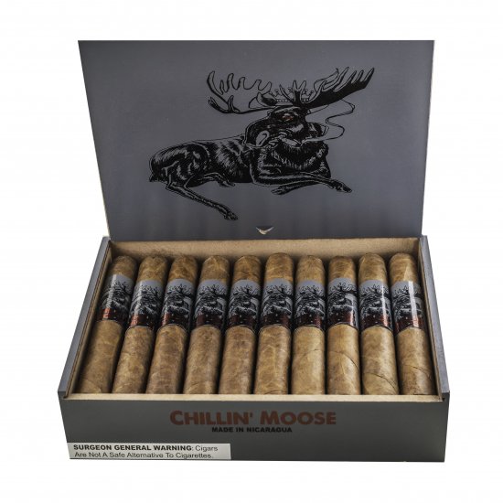 Chillin\' Moose Toro Cigar - Box