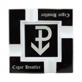 Cigar Hustler Powstanie Ashtray - Black and White