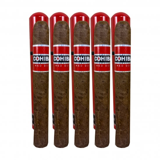 Cohiba Red Dot Toro Tubo Cigar - 5 Pack