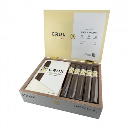 Crux Epicure Habano Toro Cigar - Box