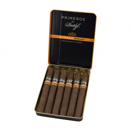 Davidoff Primeros Nicaraguan Maduro Cigar - Tin of 6