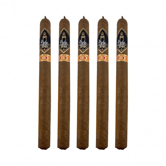 Jefe No. 3 Lancero Cigar - 5 Pack