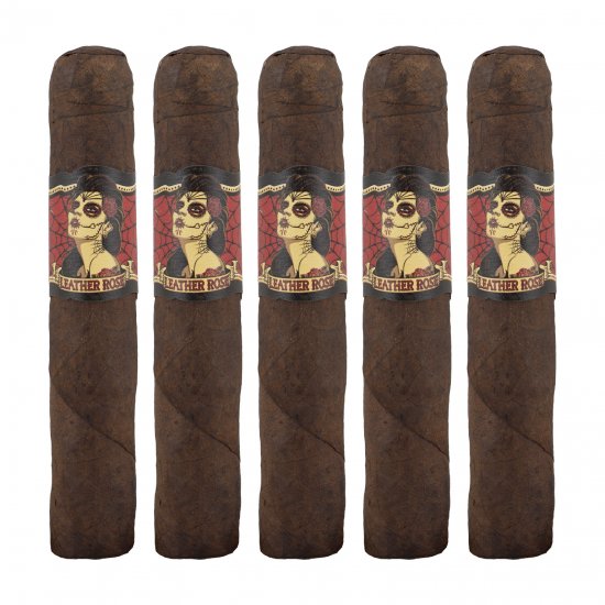 Leather Rose Petite Corona Cigar - 5 Pack