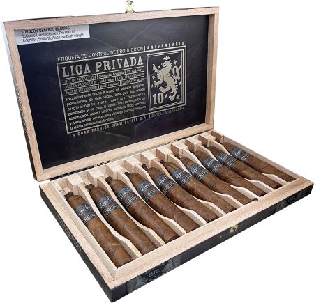 Liga Privada Aniversario 10 Robusto Cigar - Box