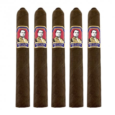 Metapa Maduro Corona Gorda Cigar - 5 Pack