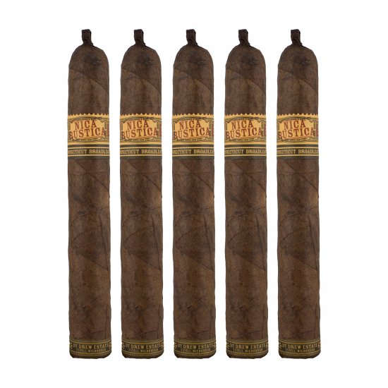 Nica Rustica El Brujito Toro Cigar - 5 Pack