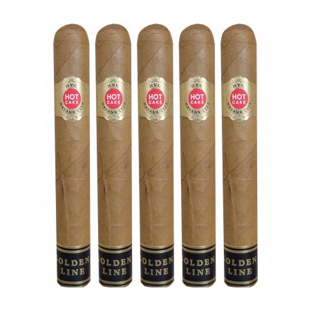 HVC Hot Cake Golden Line Laguitos #5 CT Cigar - 5 pack